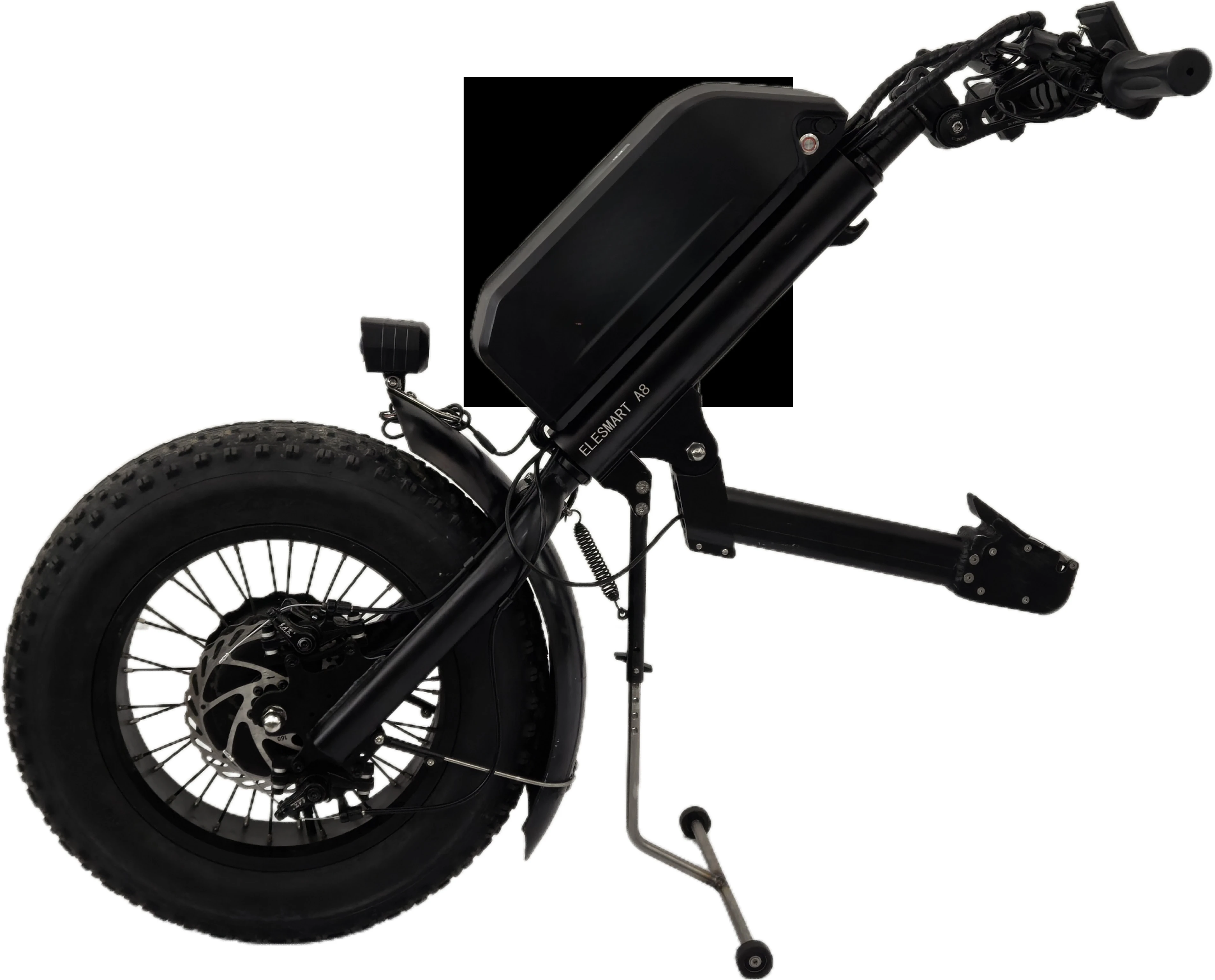 1000W 48V 20Ah Electric Off-Road Manual LCD Display Wheelchair Disabled