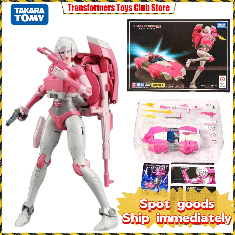 

NEW In Stock Takara Tomy Transformers MP-51 KO Arcee Masterpiece Cybertron Warrior Action Figure Model Collection Toy Gift