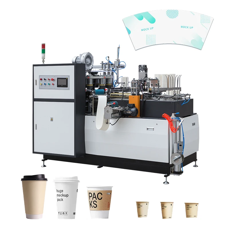 YG High Quality Digitel Paper Cup Fan Printing Machine Coffee Cup Making Machine Cup Paper Processing Forming Production Line