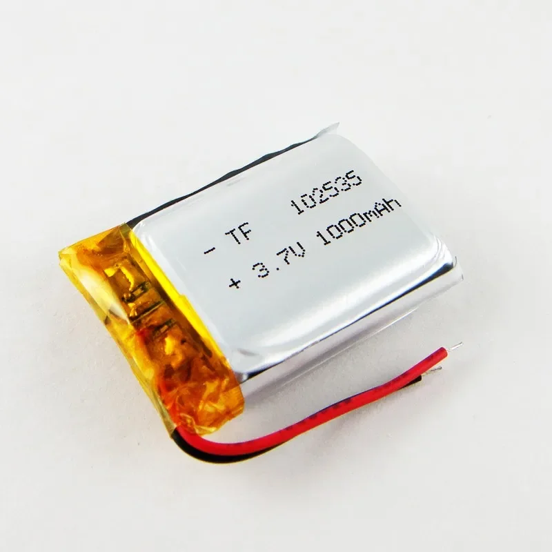 Novo Marrom 102535   Gravador de 1000mAh Bluetooth Headset 3.7V Bateria de polímero de lítio recarregável Li-ion Cell Bom A