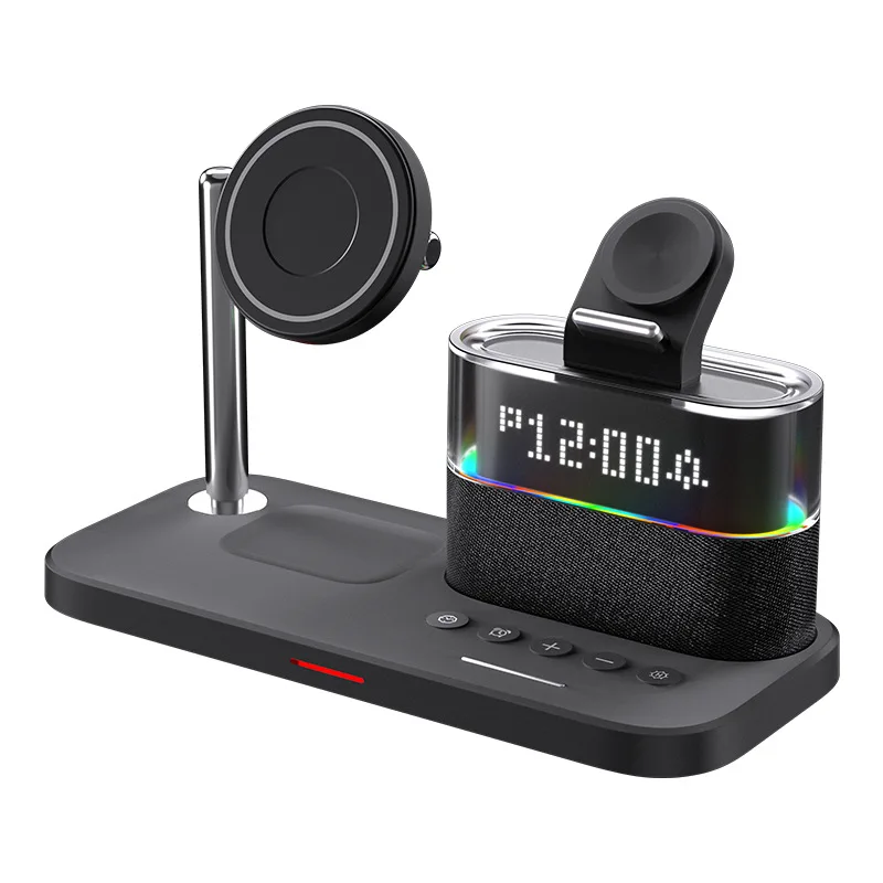 時計付き-3-in-1-磁気ワイヤレス充電器-–-iphone、apple-watch-用マルチデバイス-ドック-コンパクト-ポータブル-タイム-ディスプレイ充電