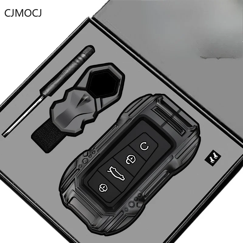 For Geely Xingrui Xingyue L Emgrand Binyue L Boyue Galaxy L6 L7 E8 Key Case Cover, Car Key Fob Shell, Keychain,Geely Accessories