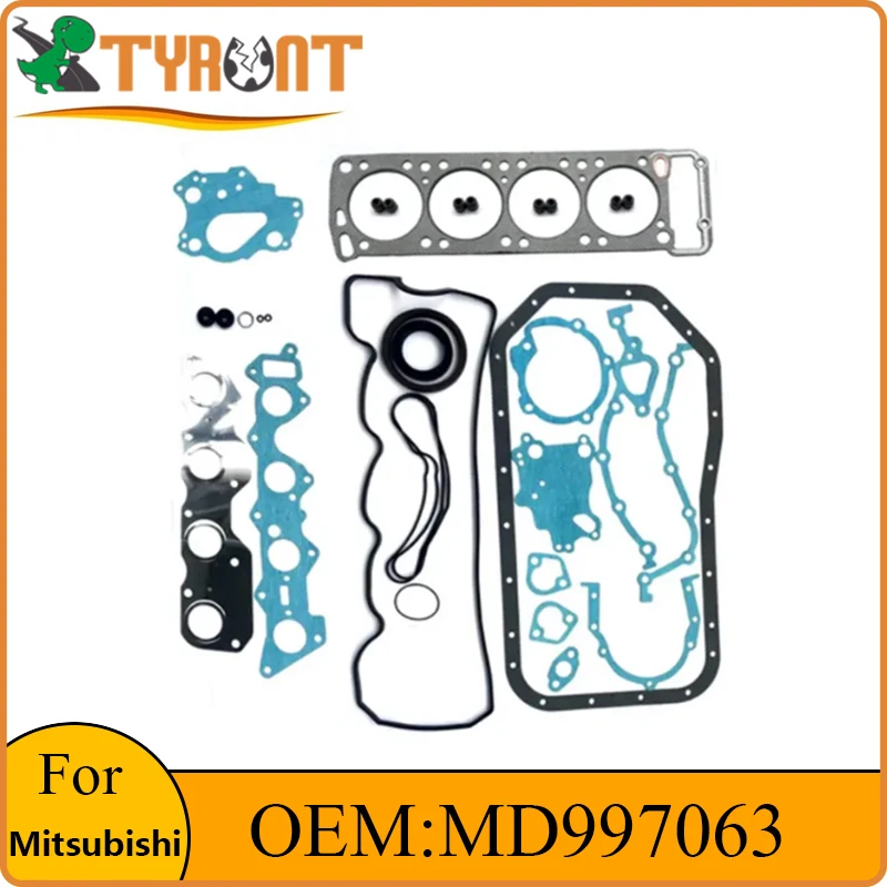 

TYRNT 4G54 G54B Engine Overhaul Package Kit MD997063 For Mitsubishi L200 Pajero/Montero Cylinder Pad Crankcase Gasket Kit