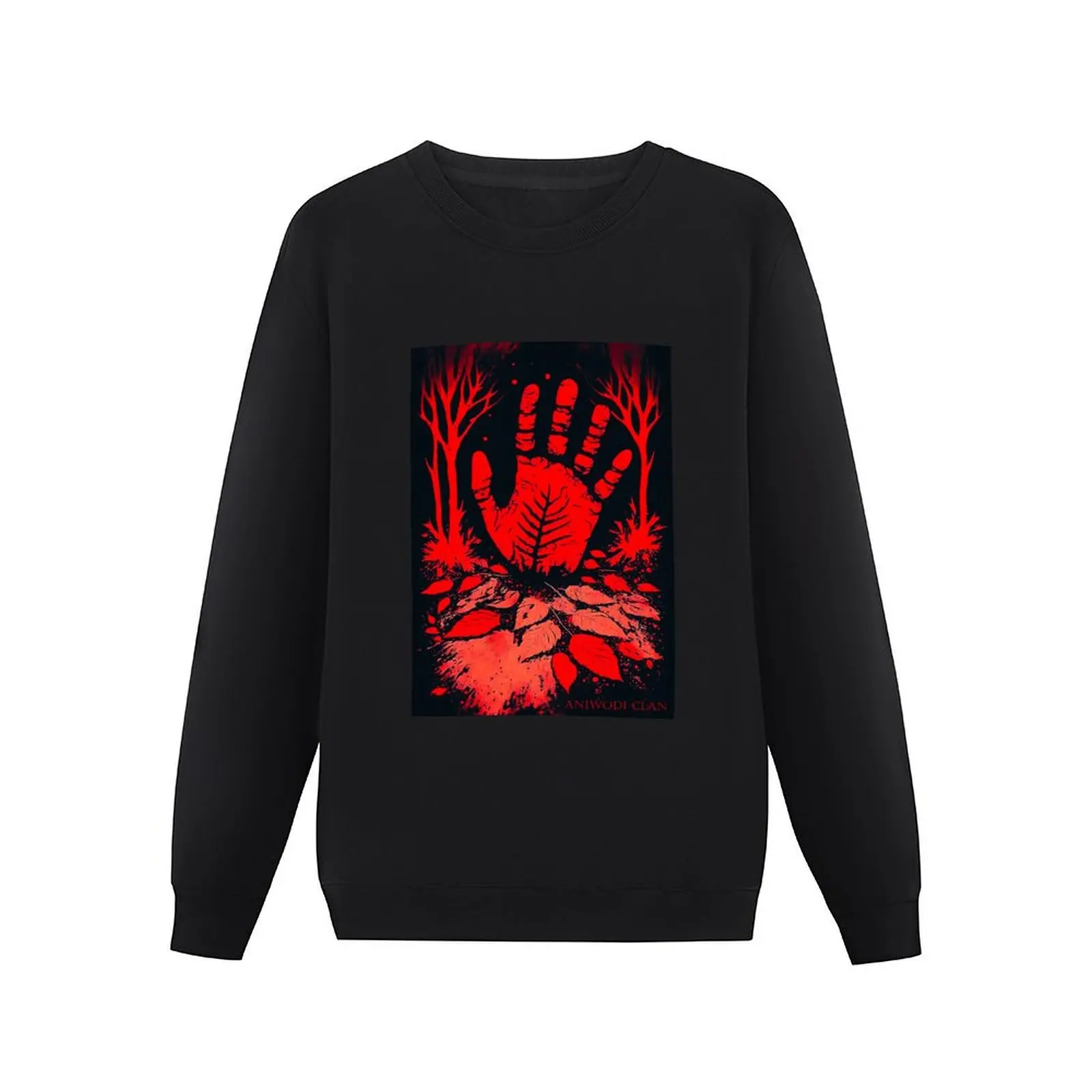 Red Paint Clan - AniWodi Pullover Hoodie fashion men hooded shirt japanese style men's clothes hooded sweatshirts