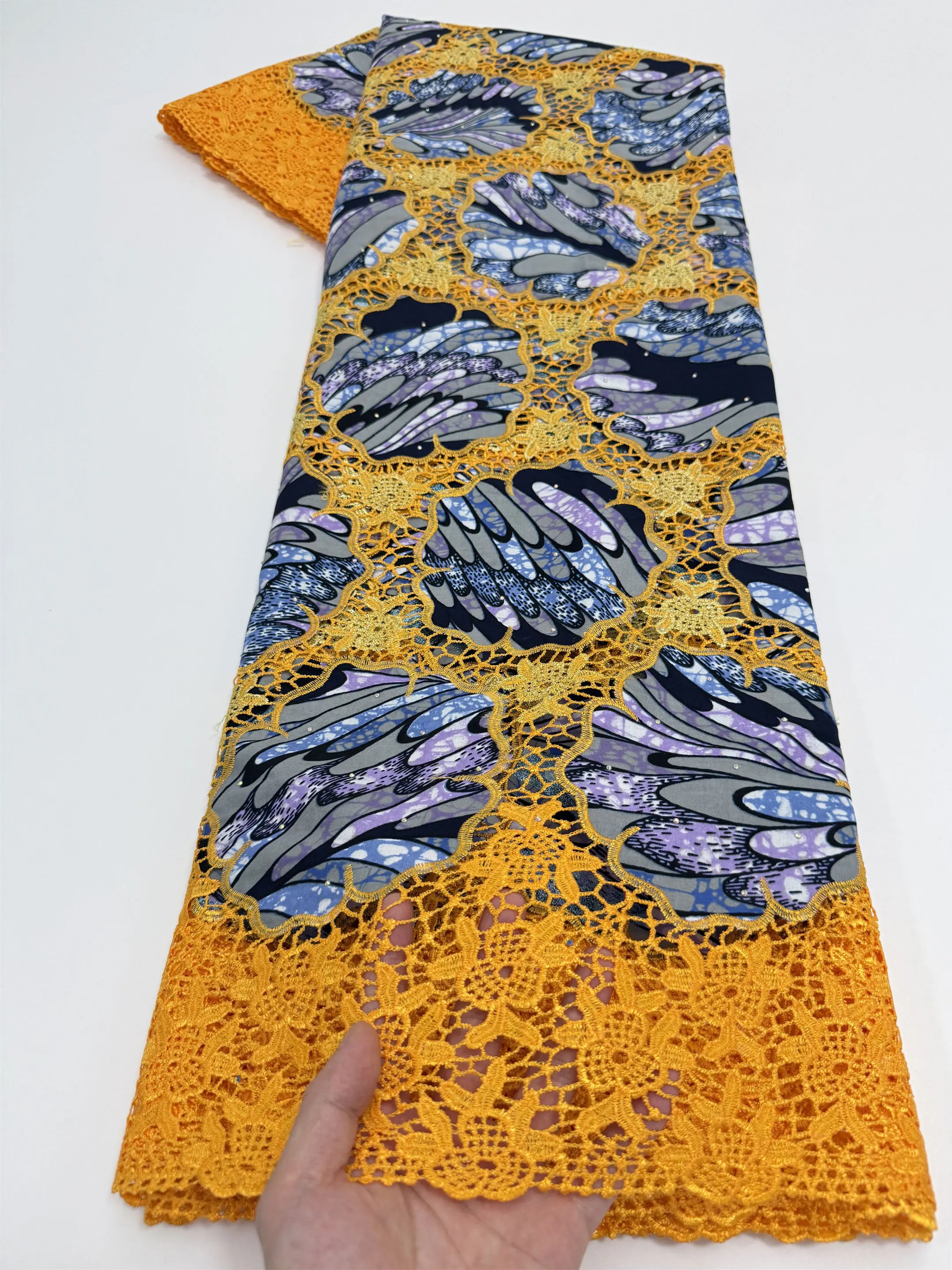 5 jardów wysokiej jakości tkan – African Ankara Print recenzja i cena