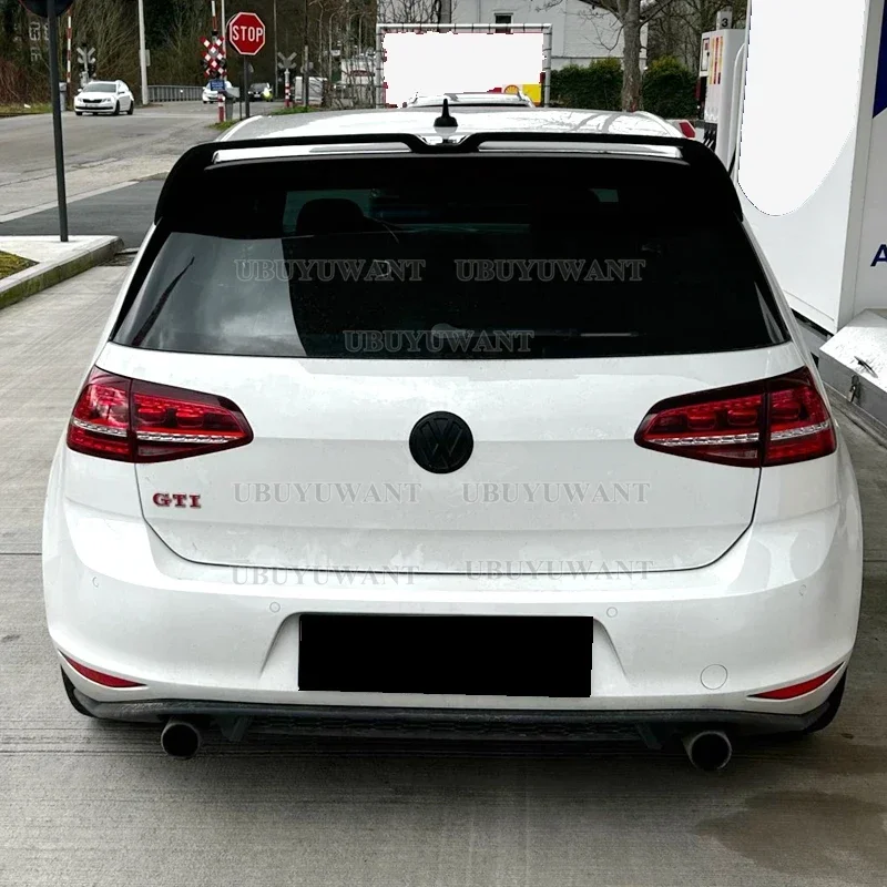 Spoiler dachowy Oettinger Style do Volkswagen Golf MK7 7.5 GTI R R Line GTD ABS Tylny spoiler Aleron Golf 7 2013-2020