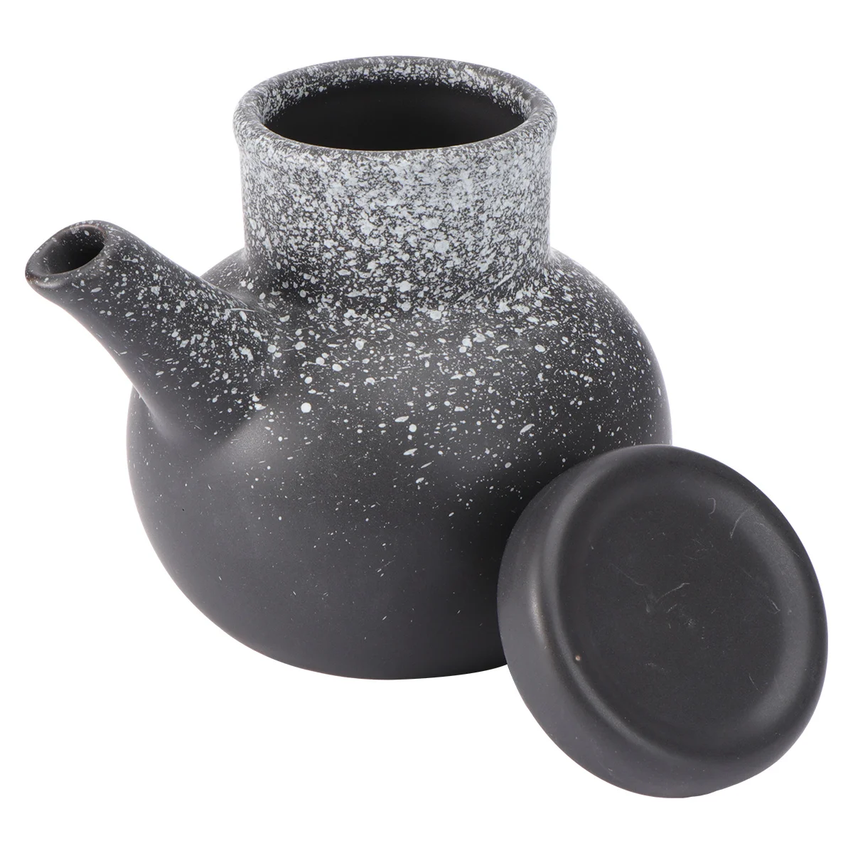 

Ceramic Seasoning Container Soy Sauce Storage Bottle Creative Design Stylish Kitchen Supply Condiment Pot