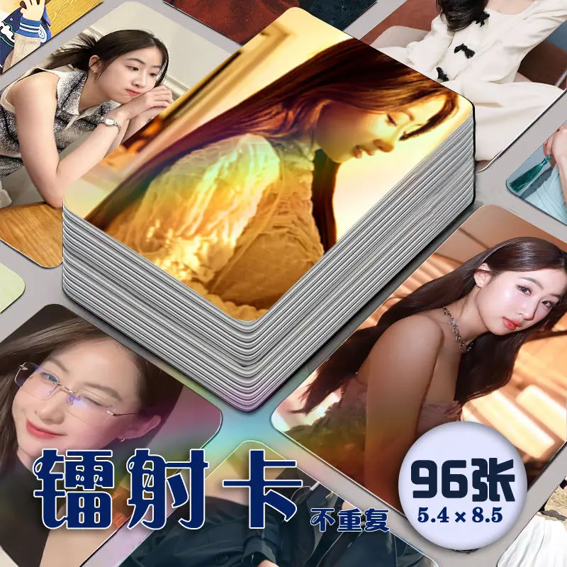 3-inch 96pic/set FayeYoko  Same Laser Small Card Set Love Filling Blank Faye Supaporn Malisorn Poster Magazine Postcard Card