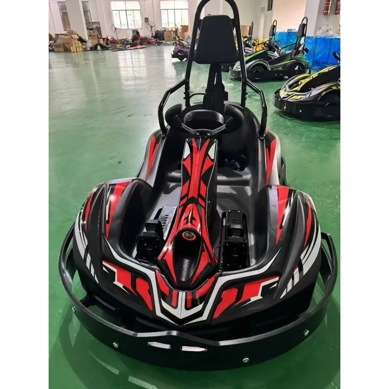 

Chinese Factory Direct Sale Wholesale Long Range 350W 54V Four Wheels Electric Go Karts For Adult Racing Car