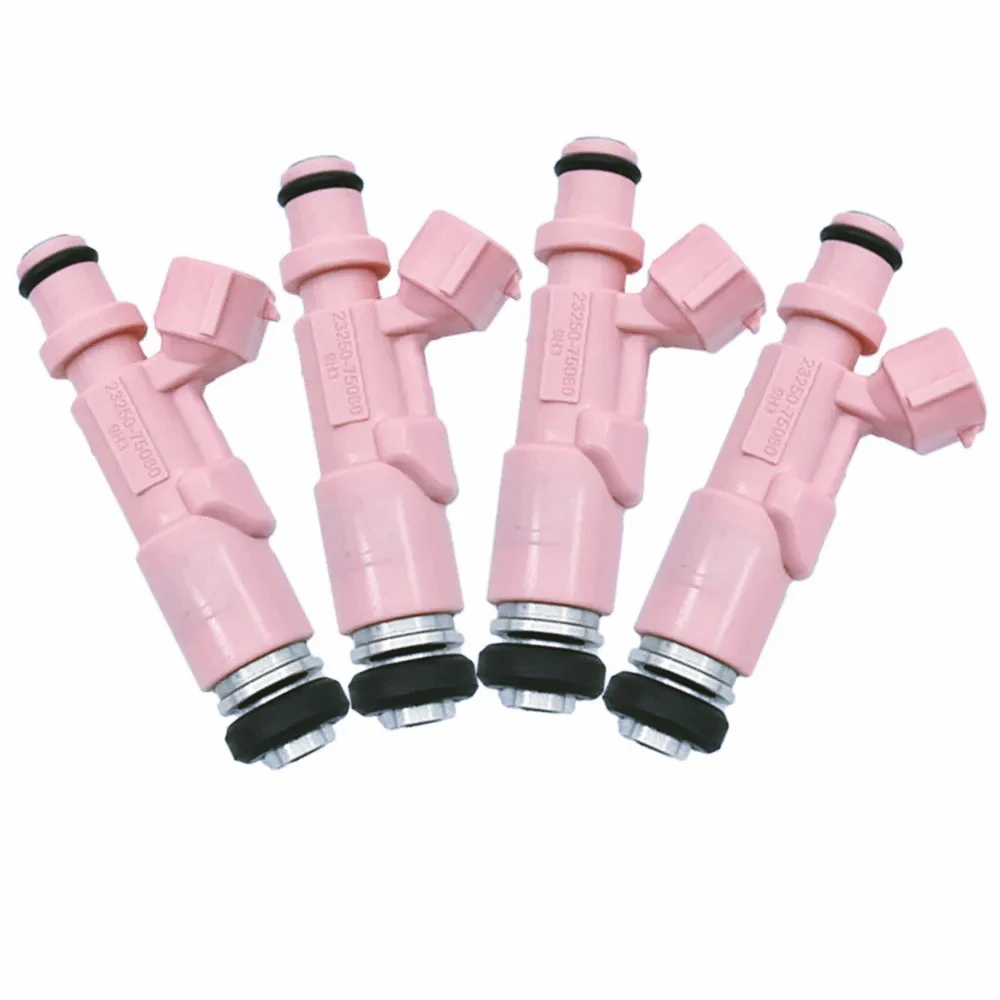 Boquilla de inyectores de combustible para TOYOTA TACOMA y 4Runner Tacoma, nueva, 4 piezas, 23209-79135, 2320979135, 2325075080