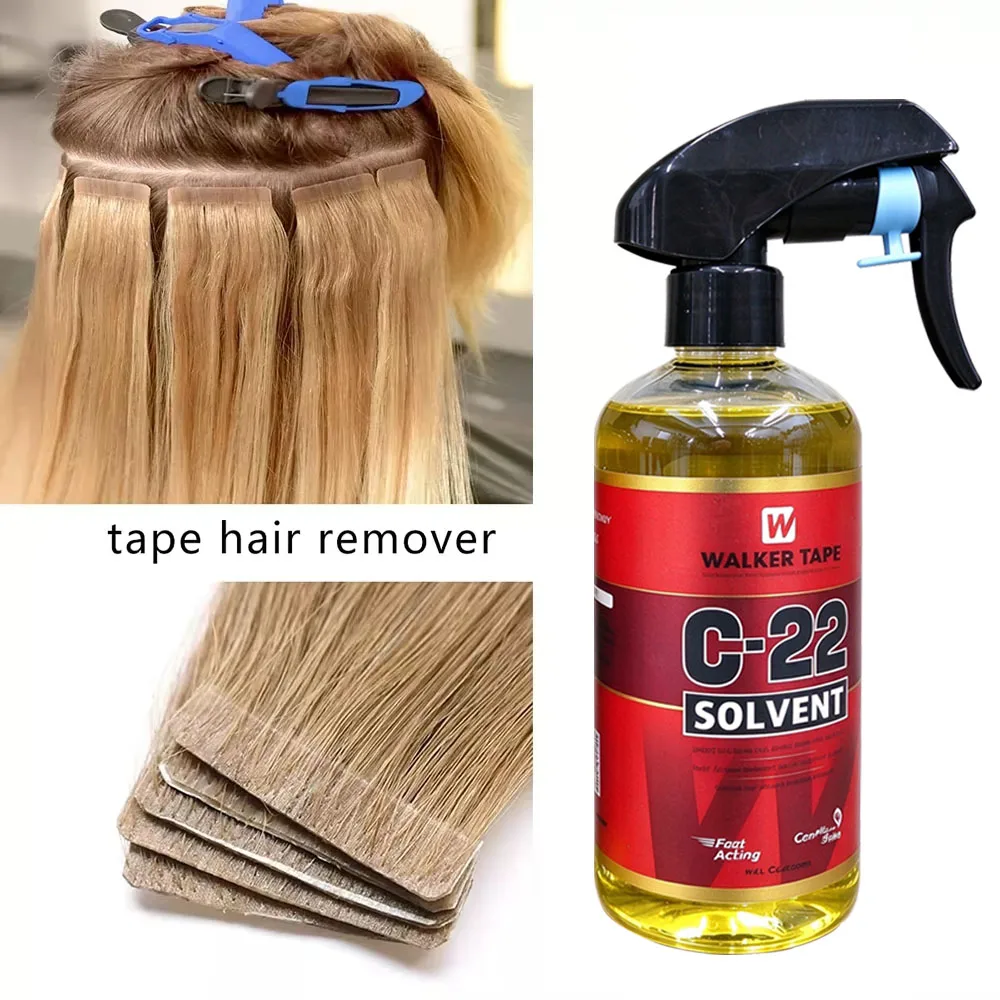 4/12OZ C-22 Hair Solvent Tape Adhesives Remover Quick Removel C22 Citrus Solvent Wig Glue Remover Wig Adhesive Remover Spray