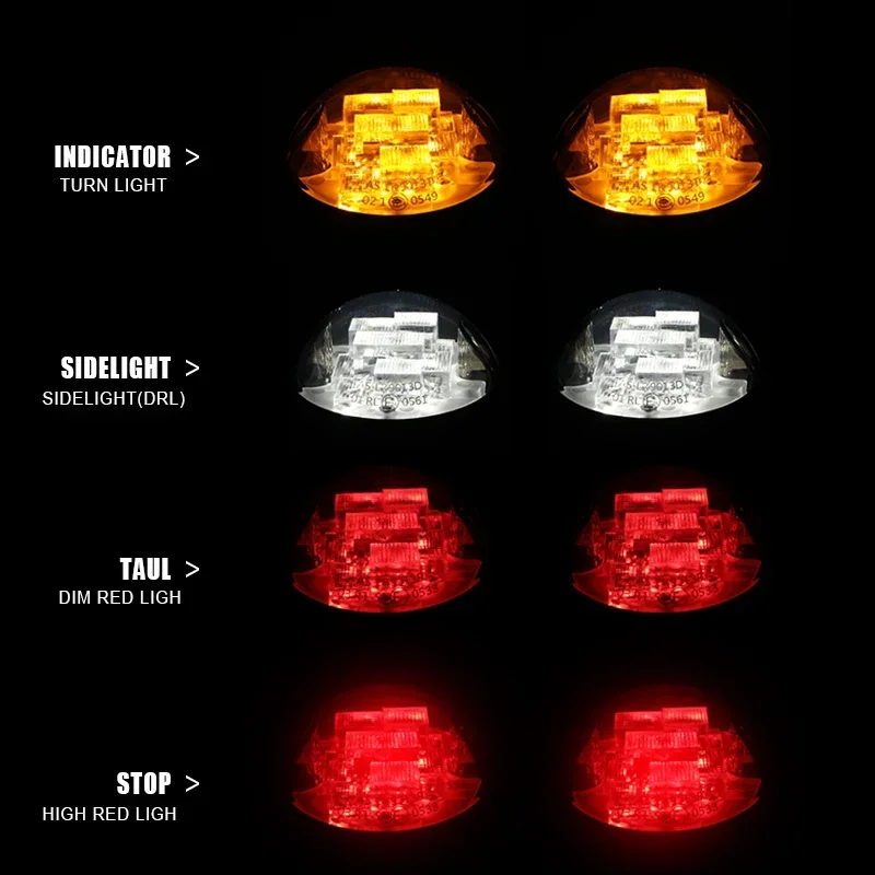 For Landrover Land Rover Defender Automotive Parts & Accessories Led Head Turn Signals Lights Set