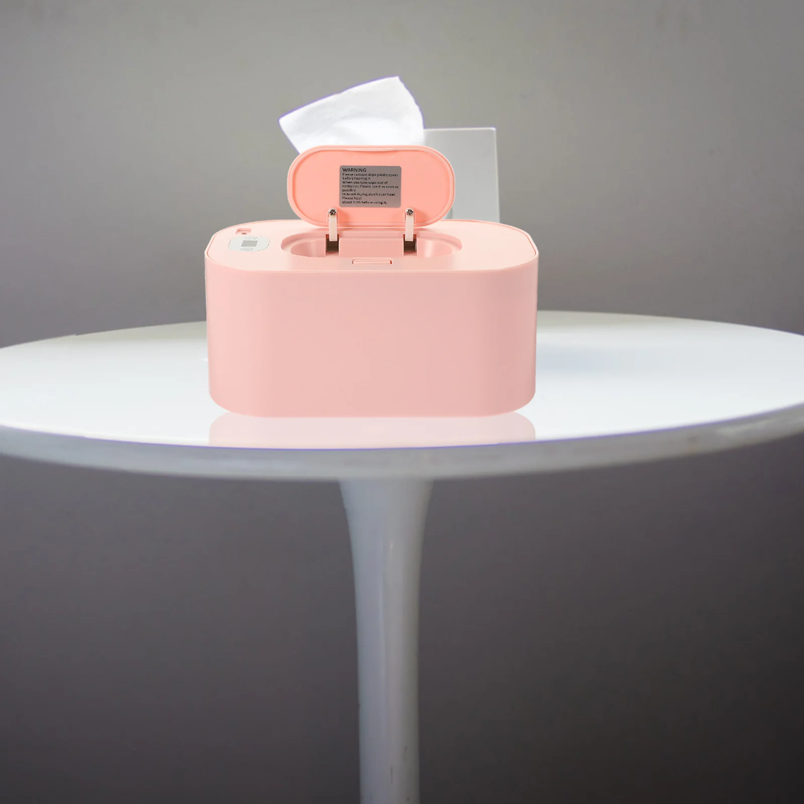 1 Zestaw Przenośnego Podgrzewacza USB do Chusteczek, Termostatyczny Podgrzewacz do Mokrych Chusteczek do Przewijania Niemowląt, Podgrzewacz USB