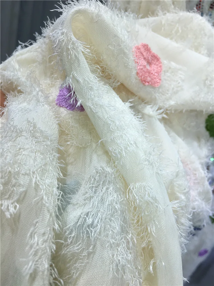 Fashion Women's 2024 Summer New Rhinestone Shirt High Luxury Phoenix Embroidery Polka Dot Light Breathable Loose Mid-Length Coat