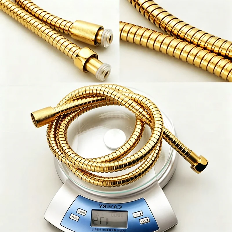High quality 1.5M Stainless Steel Flexible Shower Hose pipe Double Lock with EPDM Inner Tubes .,Wholesale