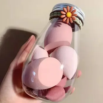 Jajko do makijażu na sucho i na mokro Podwójne zastosowanie Krople wody Ukośne cięcie Jajko do makijażu Niezależne opakowanie Bez pudru Puder do makijażu Jajko Puff