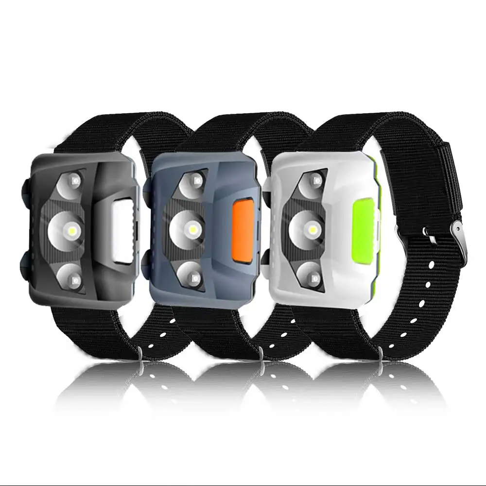 

Уличный инструмент, белый, красный светодиодный портативный светильник, ремешок для запястья, ночная езда на велосипеде, бег, рыбалка, браслет, наручный фонарик, лампа