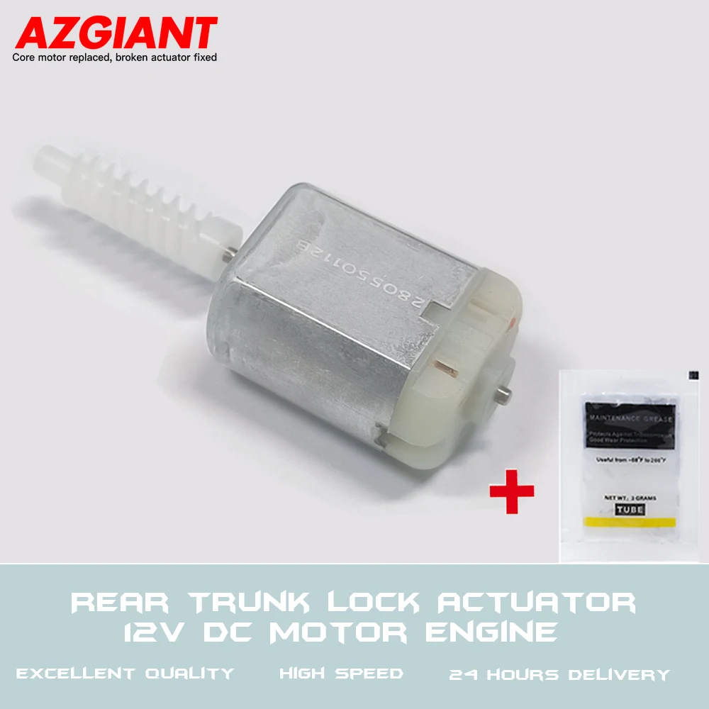 AZGIANT Rear Trunk Lock Actuator with 12V DC Motor Engine Repair Kit For 2018-2022 Mitsubishi Eclipse Cross