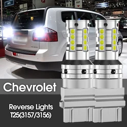 2x LED Reverse Light Lamp 3157 3156 For Chevrolet Blazer Camaro Cavalier Corvette Malibu Tahoe Colorado Volt Orlando Trailblazer