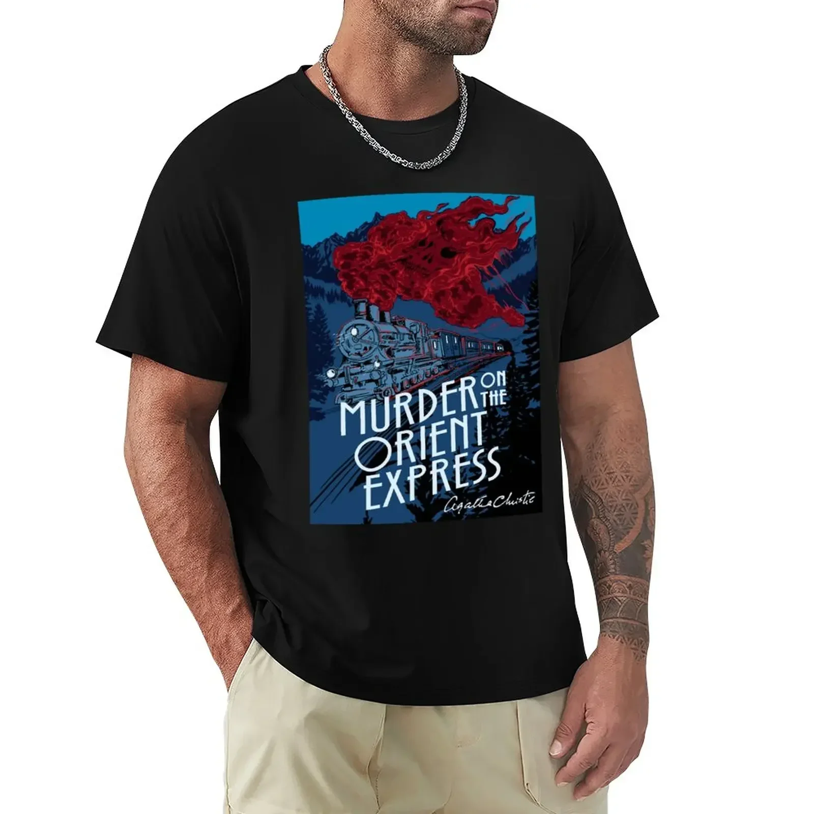 Murder On The Orient Express T-Shirt shirts graphic tees graphics heavyweights slim fit t shirts for men