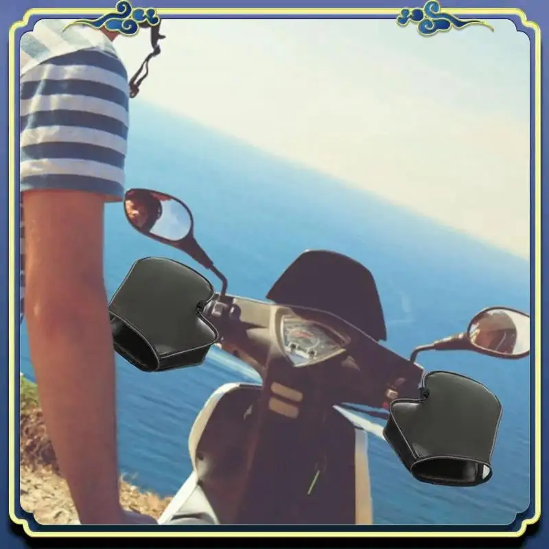 

AU16-Motorcycle Handlebar Gloves For Summer Sun Protection Summer 3D Mesh Gloves Breathable Mesh Mitts