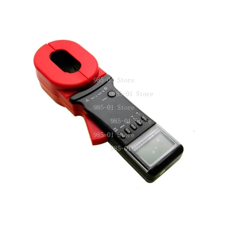 Digital Clamp Grounding Resistance Tester, High Precision Lightning Protection Resistance Measuring Instrument