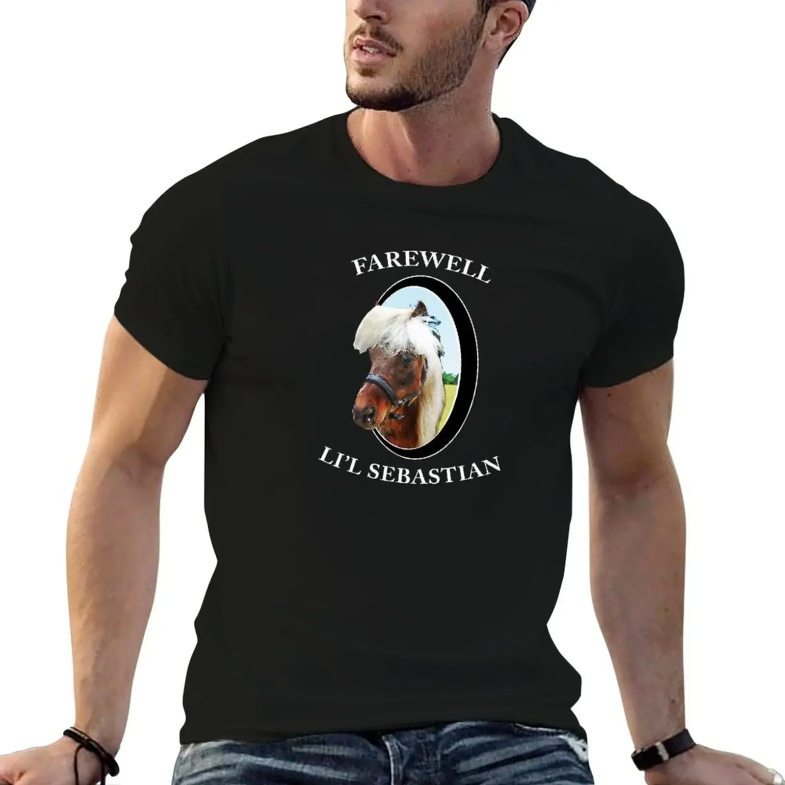 

Farewell Lil Sebastian T-Shirt sports fans vintage t shirt men