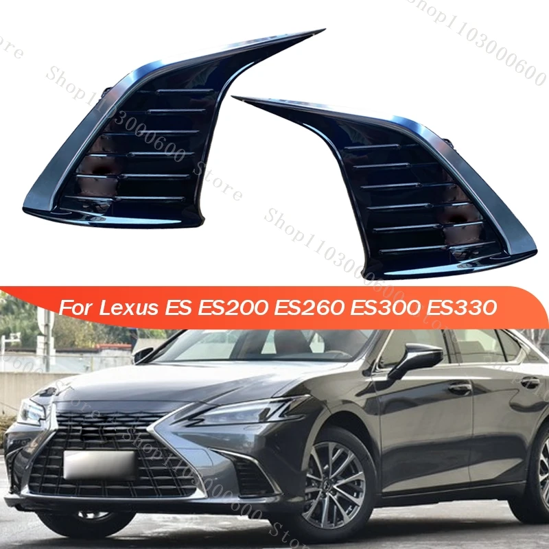 

For Lexus ES ES200 ES260 ES300 ES330 ES350 2025 Fog Light Cover Lower Intake Grille Fog Lamp Strip Trim Car Accessories