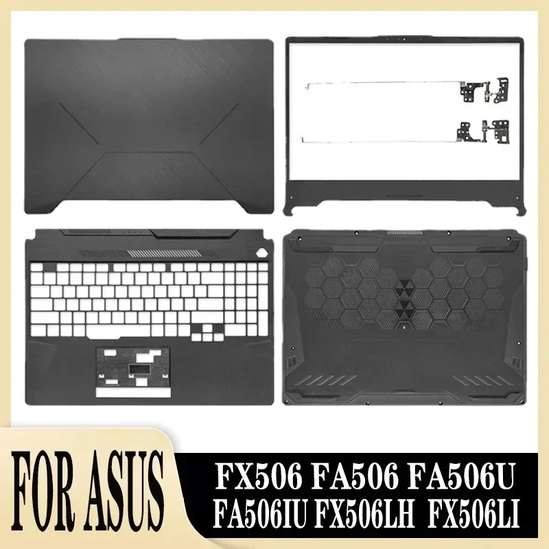 NEW Laptop Case for FX506 FA506 FA506U FA506IU FX506LH  FX506LI LCD Back Cover Front Bezel Hinge Palmrest Bottom Shell