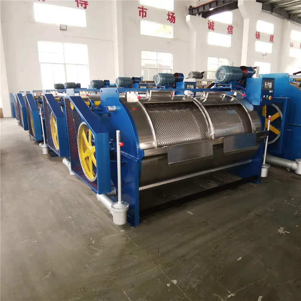 Fully automatic industrial horizontal washing machine commercial washing machine for laundry