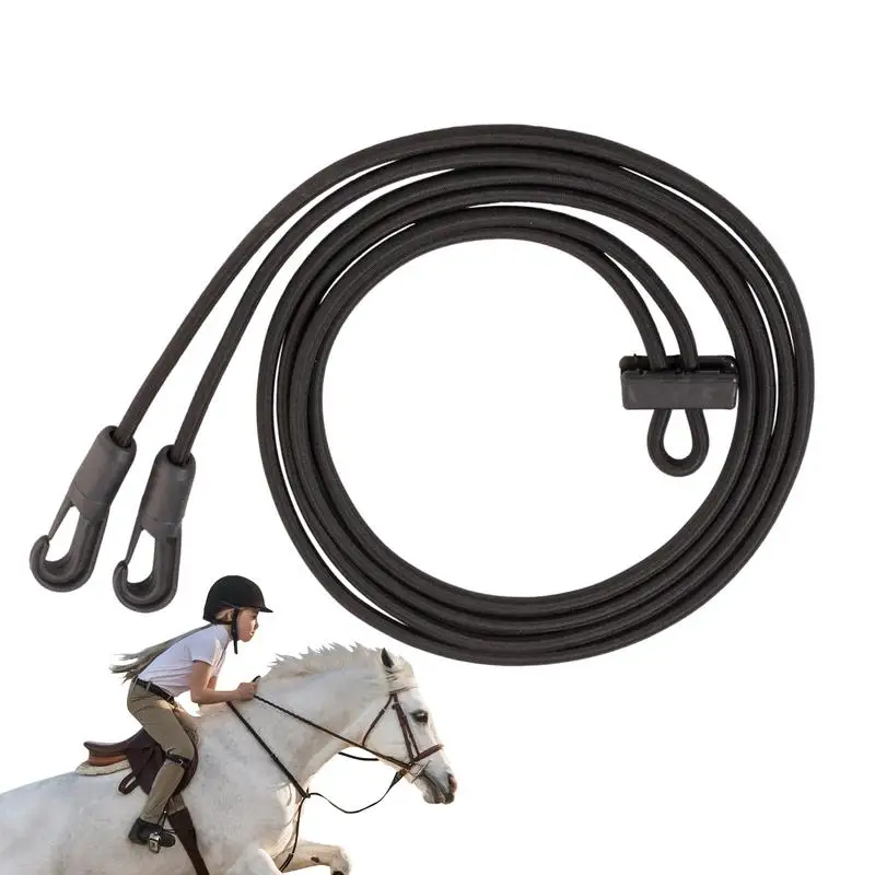 Horse Training Reins Horse Training Reins Elastic Equine Rope Horse Riding Enthusiasts Reins To Enhance Equestrian Performance