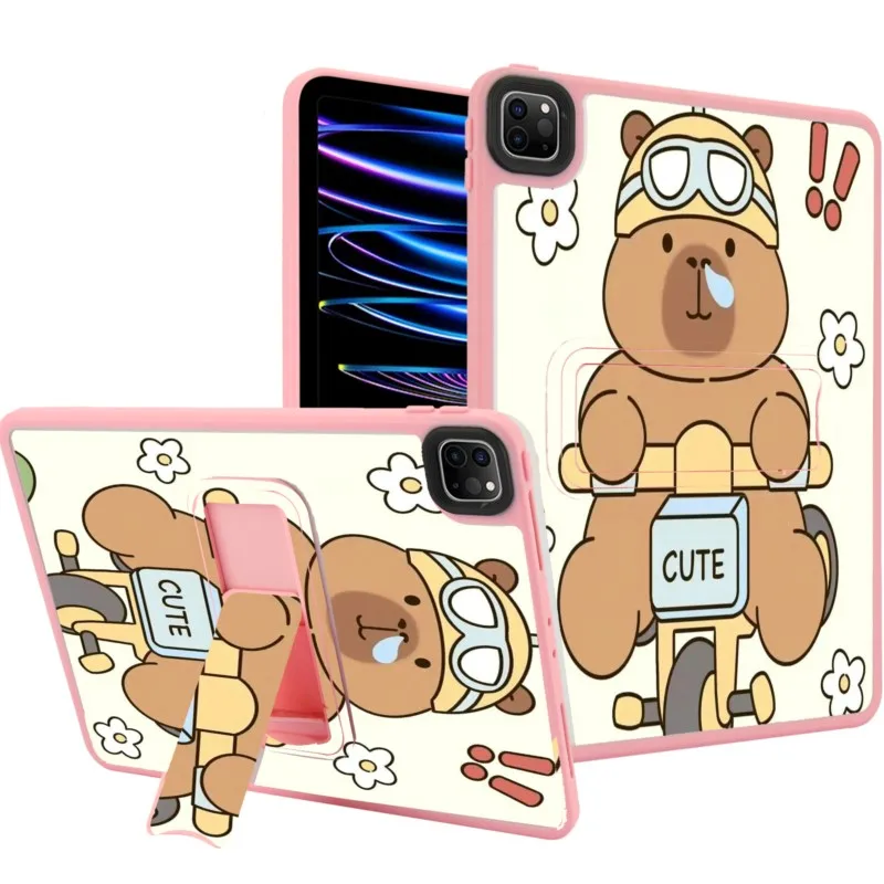Adorable Capybara Tablet Case For Samsung Galaxy A7Lite T220 T225T227 A9 X110 X115 8.7inch A11 8.7(2025) Cartoon Tablet Case
