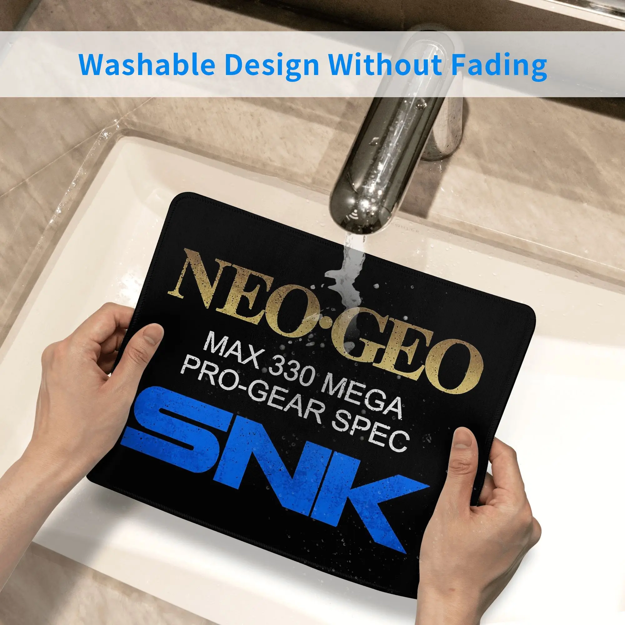 Neo Geo Pro Gear Spec or rétro Design tapis de souris ordinateur clavier tapis de souris jeu PC ordinateur portable tapis de bureau tapis de Table de bureau