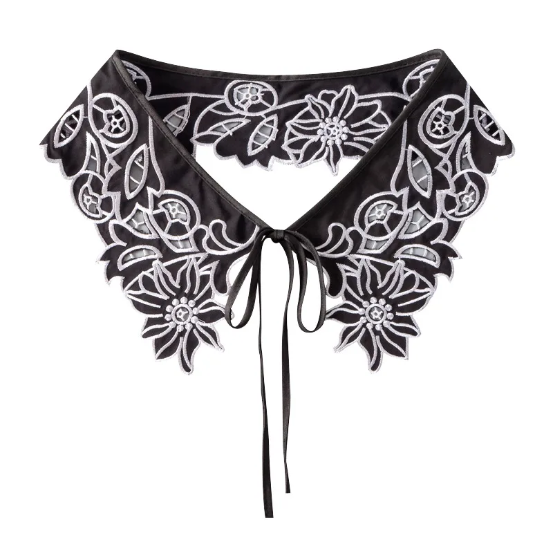 

1 шт. новые внешние возрастные декоративные нашивки на воротнике для одежды, универсальный внешний шарф, маленький шарф, шаль parches ropa