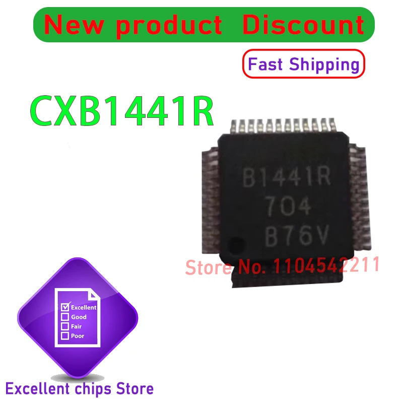 1 قطعة ~ 10 قطعة/الوحدة CXB1441R B1441R QFP48 جديد الأصلي