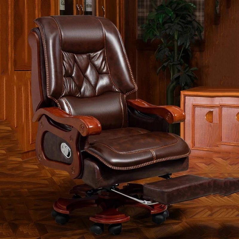 

Neck Support Ergonomic Office Chair Wheels Design Mobile Massage Office Chair Executive Luxury Cadeiras Furniture Accessories