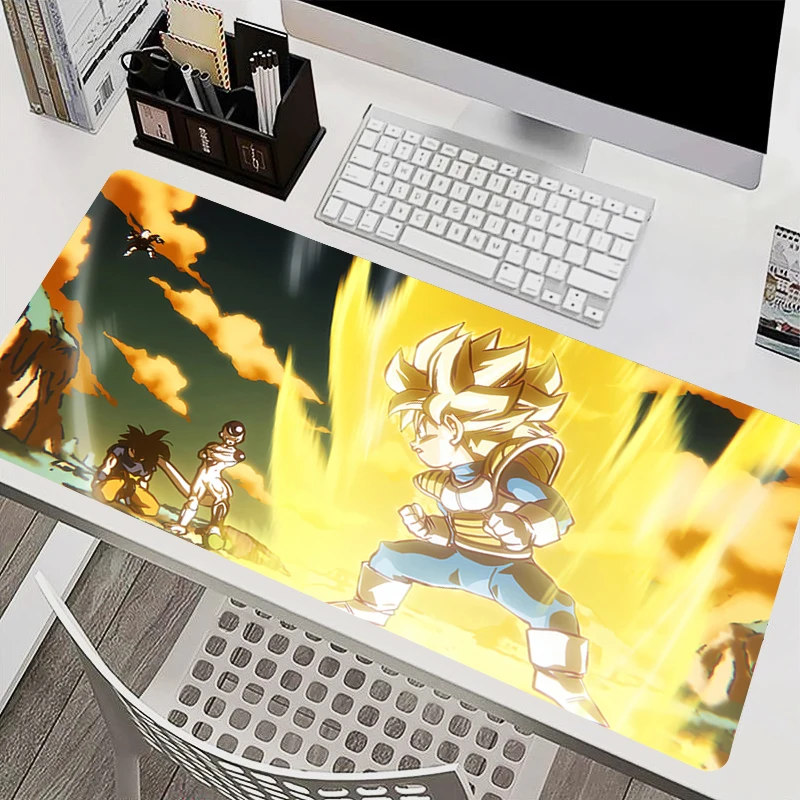 Mouse Pad PC Accessories Dragon Ball Keyboard Pad Office Desk Mat Anti Slip Mousepad Anime Rubber Tablet Pad Gaming Extended Pad