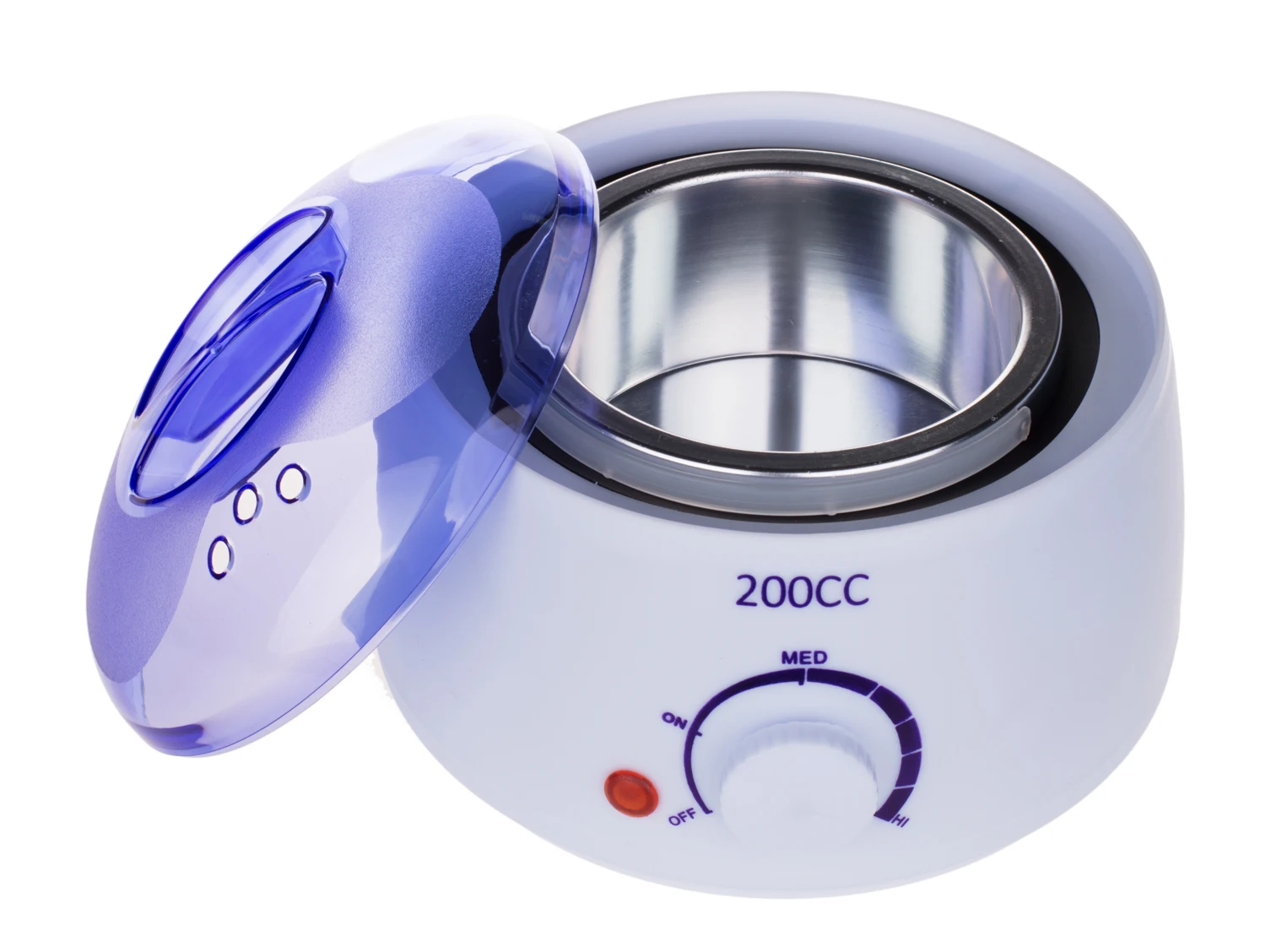 Customizable wax pot 200cc, hot wax hair removal heating device, European standard, American standard, British standard,, etc