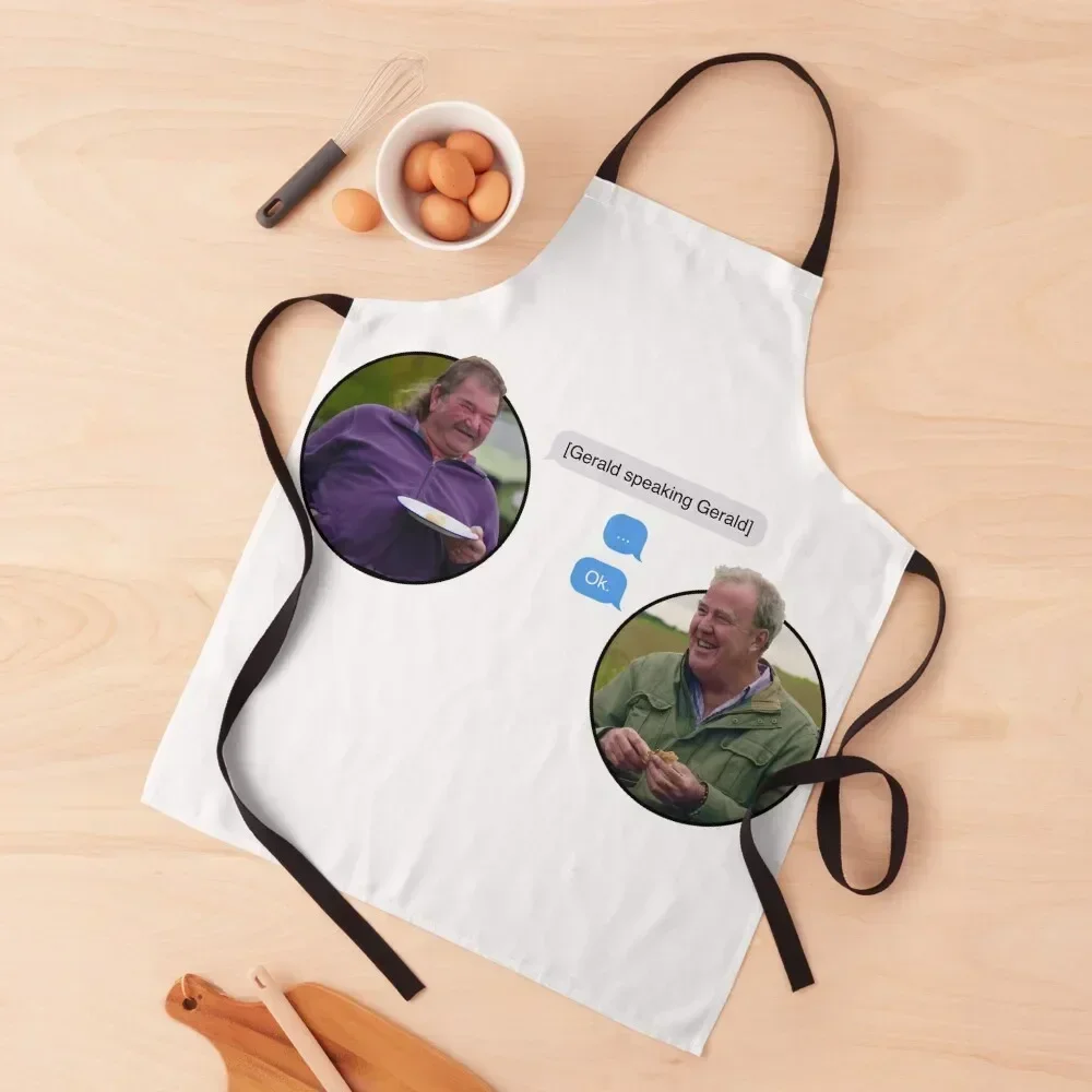 

Geraldisms Apron Home Utensils Women Kitchen'S Barber Kitchen For Men Apron
