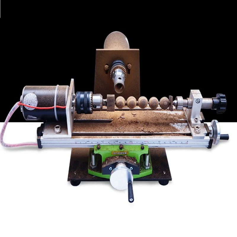 2026 Home Hand String Processing Machine Small Household Beads Machine Automatic Ball Machine Polisher