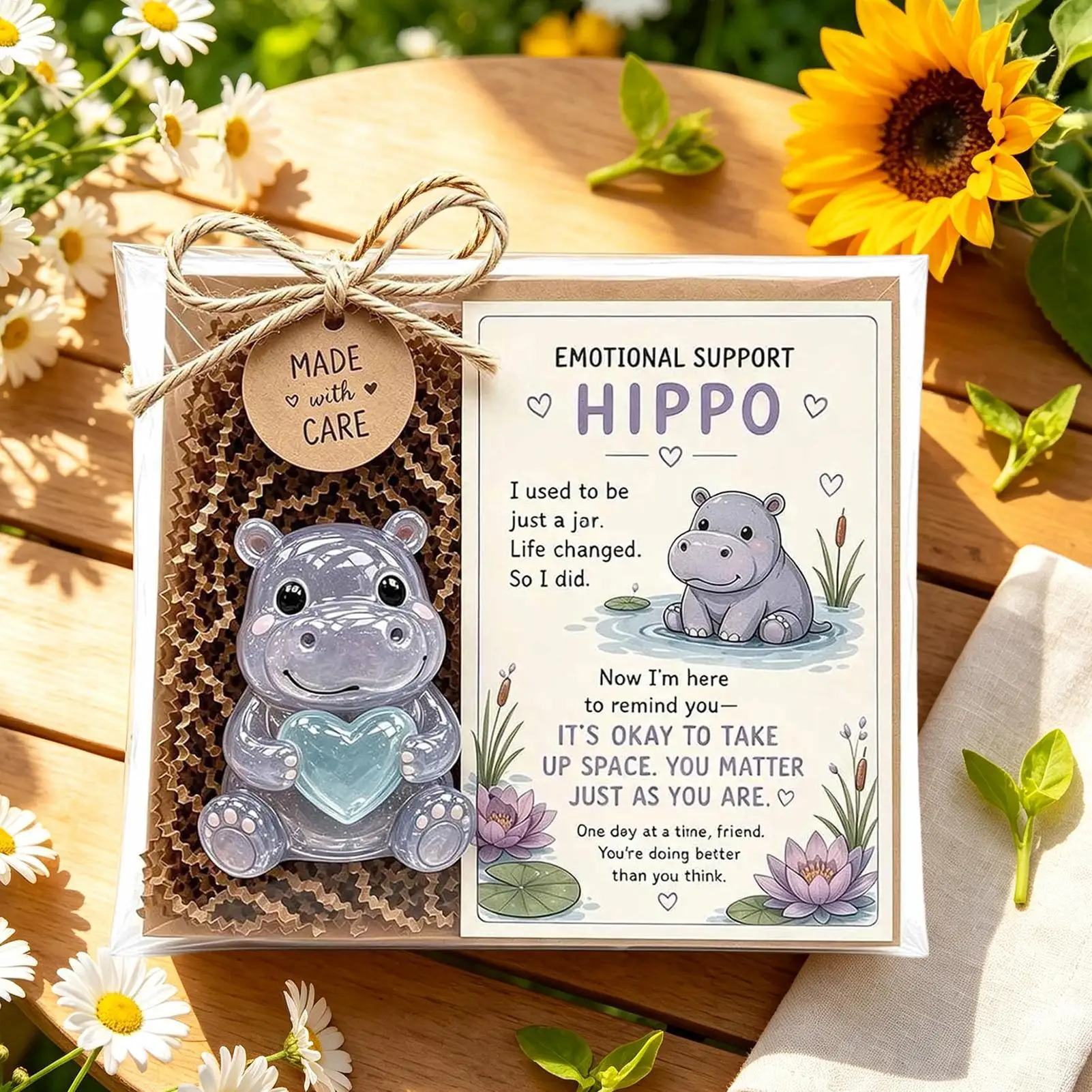 Small Glass Animals Meaningful Glass Figurine With Encouragement Card Animal Sculpture Table Ornaments For Christmas Birthday