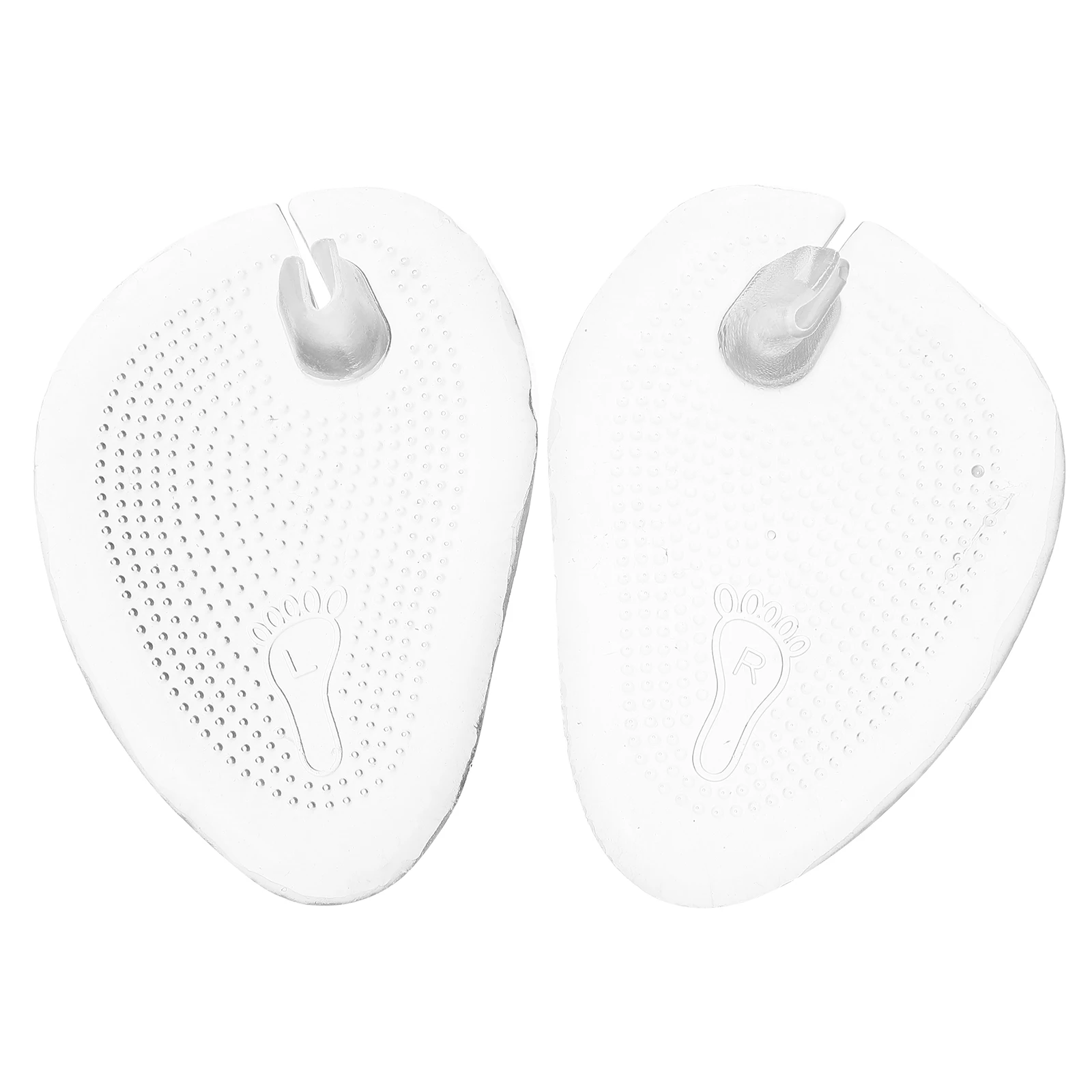 

1Pair Forefoot Silicone Cushion Pad Skid Proof Gel Pain Relief Pad Breathable Durable Anti Rubbing for Men Women Flops