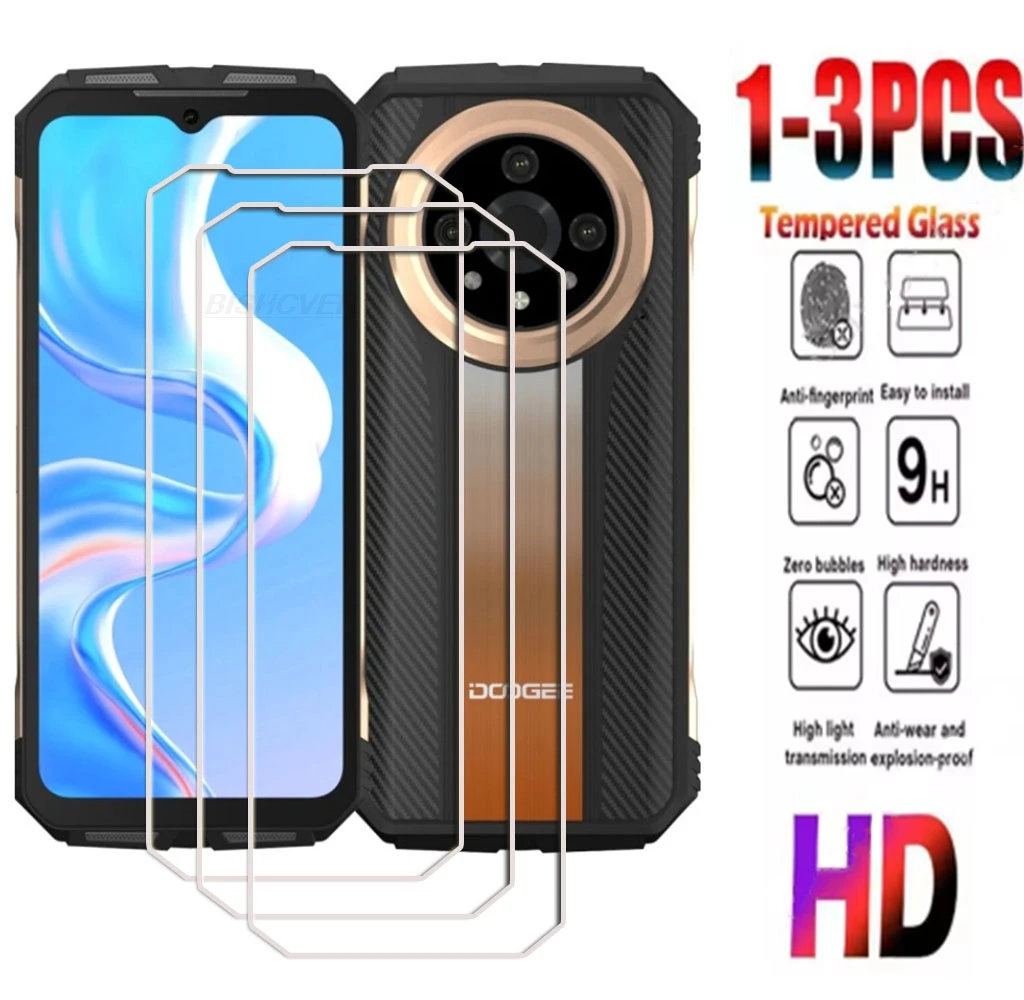 1-3PCS 9H Tempered Glass For Doogee V31 GT V 31 6.58" 2023 DoogeeV31GT Doogee V30 Pro Screen Protector Cover Film