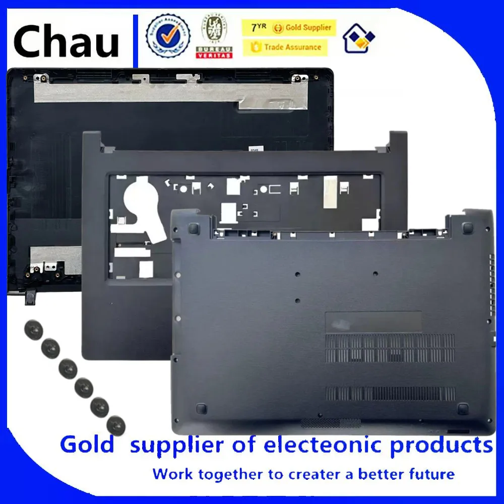 

New For Chau IdeaPad 110-14 110-14ISK 110-14IKB Laptop LCD Back Cover Top Case /Upper Case Palmrest Cover /Bottom Base Cover