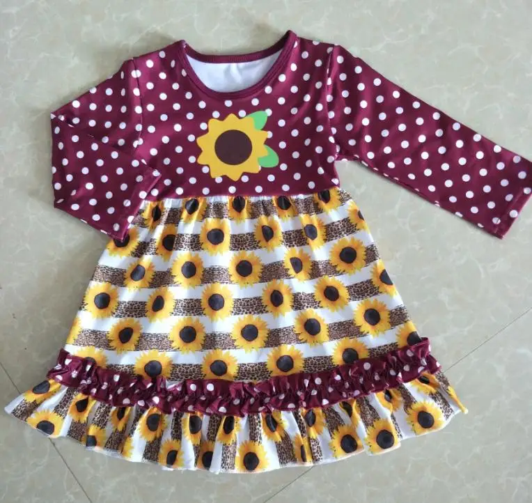 Dressese Girls clothing boutiqu baby cotton material summer breathable and skin-friendly children clothes wholesale