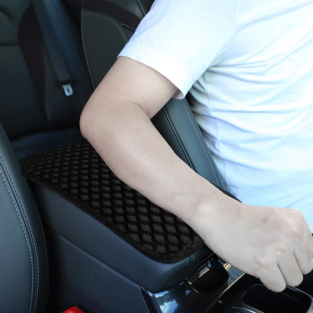 

Защитный чехол на подлокотник автомобиля, прочный коврик для центральной консоли, Нескользящая подушка для автоматического подлокотника, стильный аксессуар для салона автомобиля