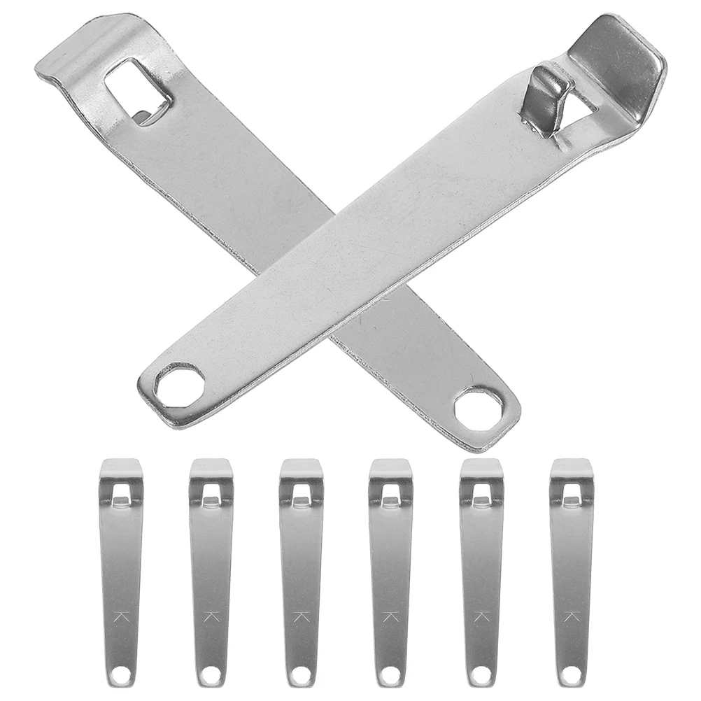 

8pcs Bottle Opener Stainless Steel Mini Vial Decapper for Oral Liquid Beer Aluminum Cap Tool Opener Kitchen Bar