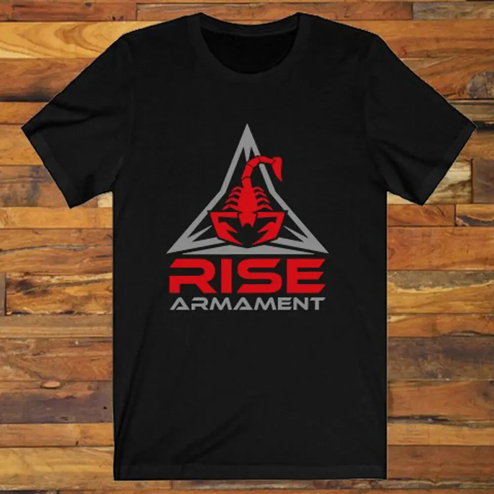 Rise Armament Guns Firearms Men's Black T Shirt S 3XL