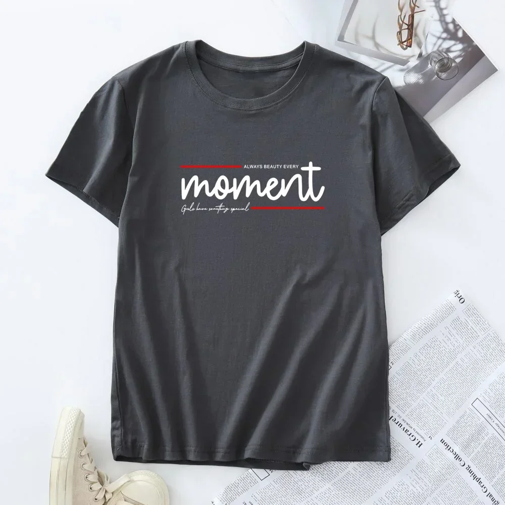 Plus Size Women Short Sleeve Tees Woman T-shirt Clothing Female Tshirt 2024 Fashion Graphic T Shirts Summer Cotton Tops