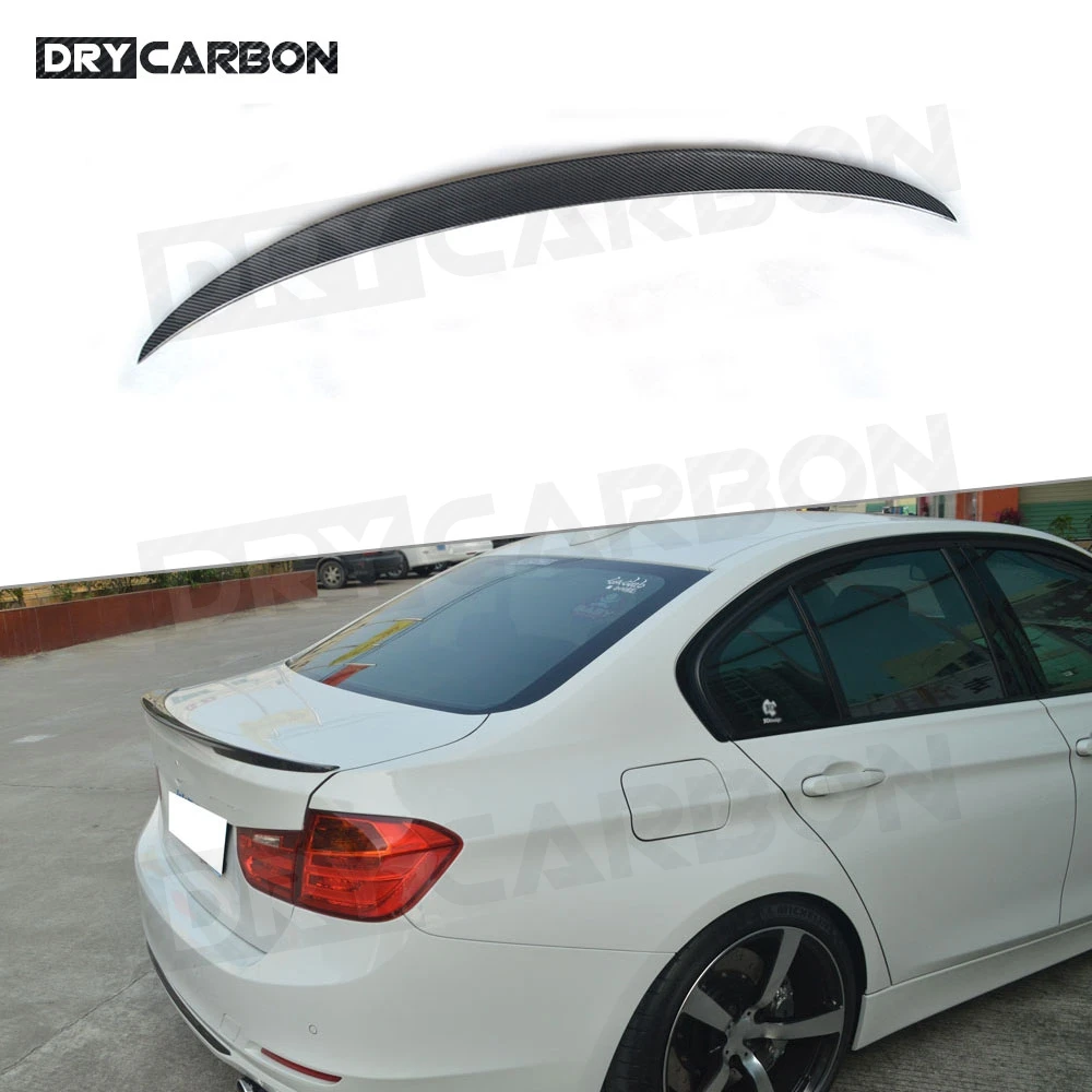 

Carbon Fiber Rear Spoiler Boot Trunk Wings For BMW 3 Series F30 F80 M3 320i 328i 335i 326D 2012-2018 FRP P Style Spoiler FRP